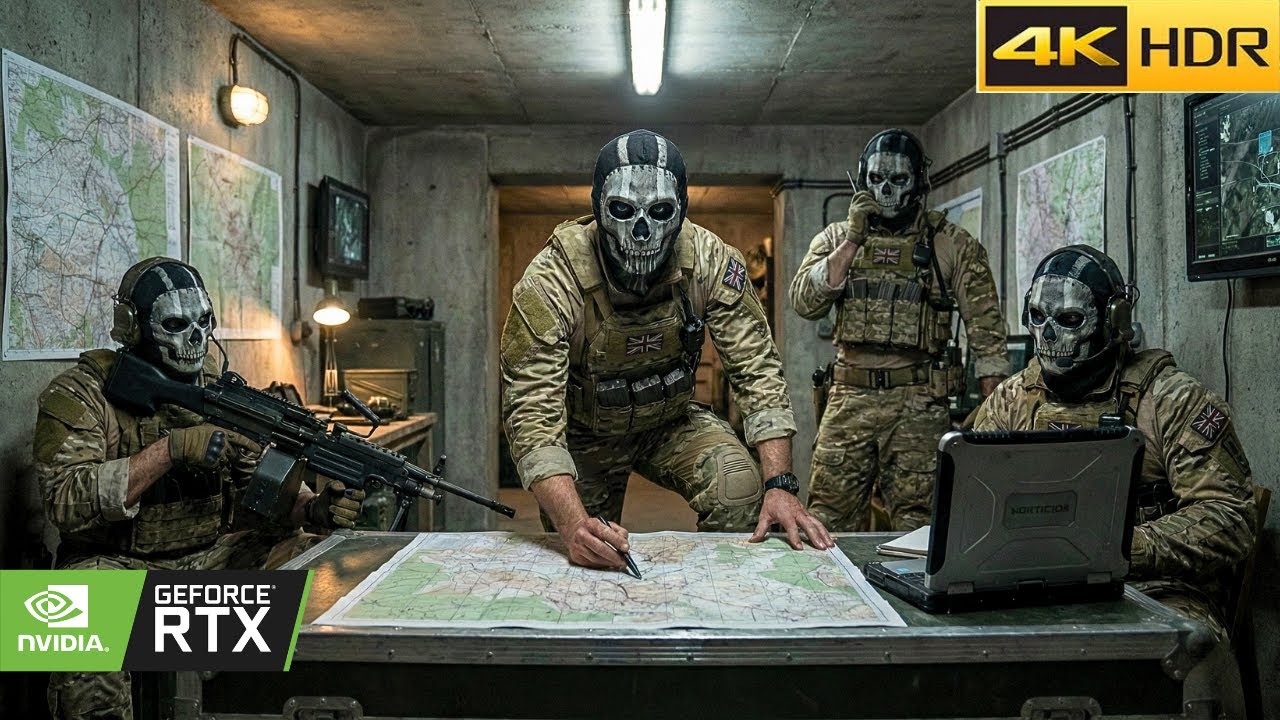 Secret Mexico Base Breached by Ghost Team | Realistic Gameplay 4K 60FPS ] Call of Duty MWII