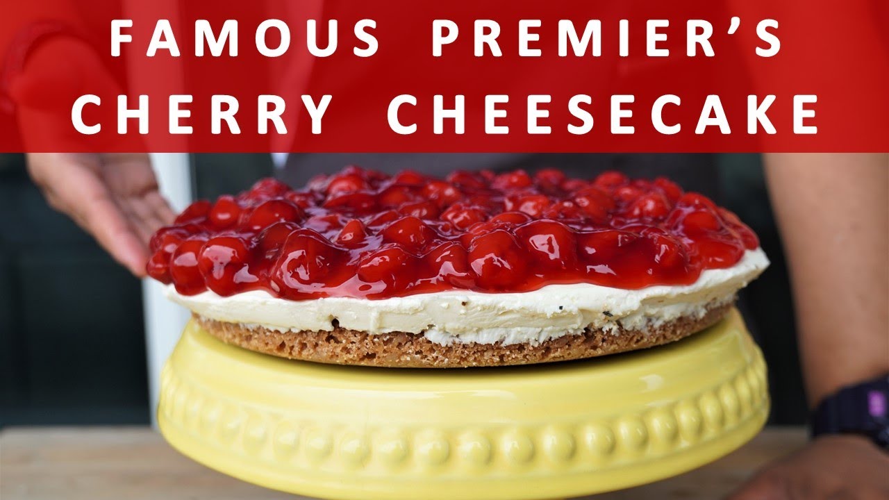 FAMOUS DOUG FORD'S CHEESECAKE RECIPE | CHERRY CHEESECAKE