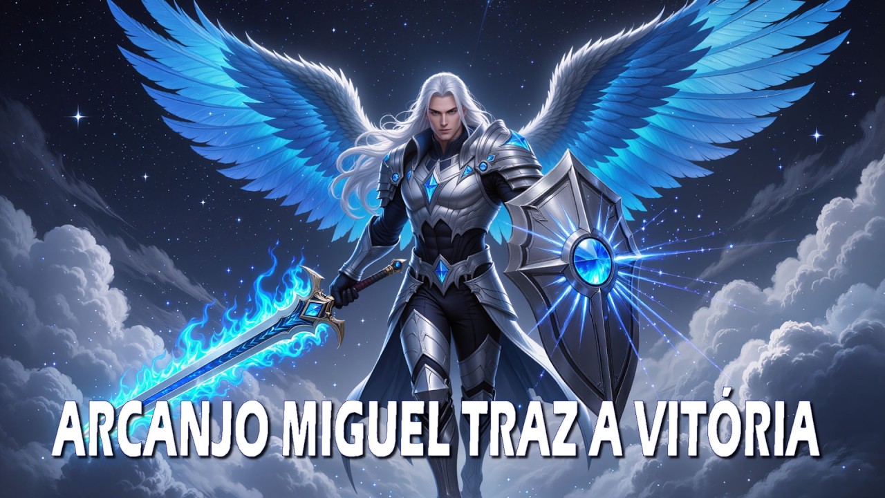 Arcanjo Miguel  traz a Vitória na Voz do Trovão Cânticos Celestiais #arcanjos
