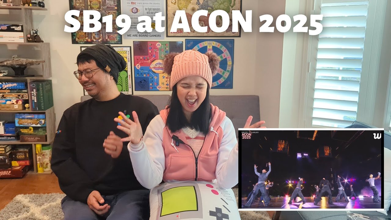 🤯 SB19 на ACON 2025: Реакция 😍 | Fil-Am Cam