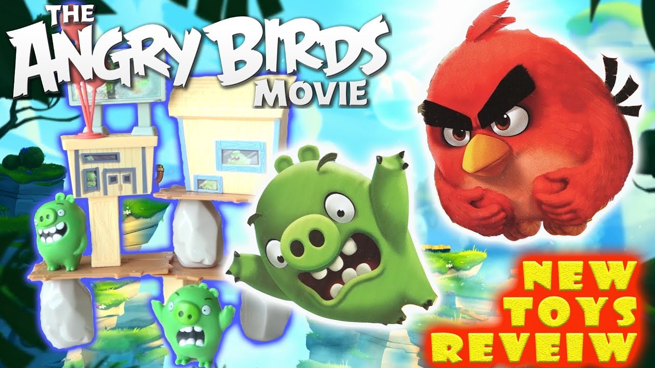 New Angry Birds in real life / Pig city strike playset review by Play Tube TV