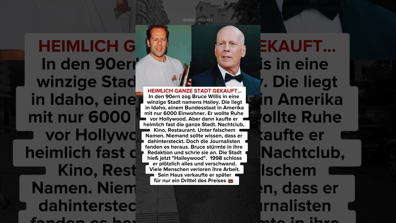 Heimlich ganze Stadt gekauft... 🔒