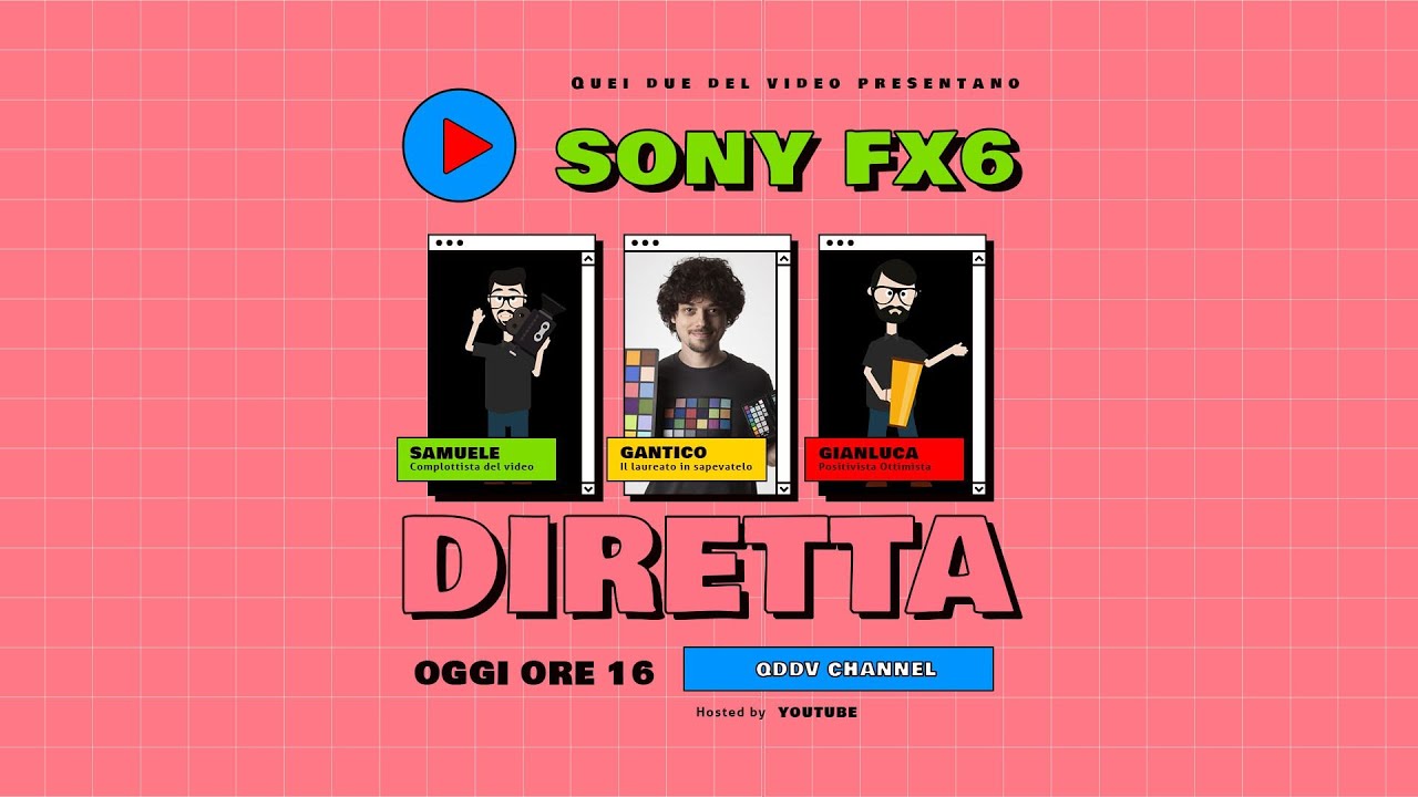 💥SONY FX 6 | COMMENTIAMO LA DIRETTA DELL' EVENTO SONY | LIVE ITA | REACTION💥