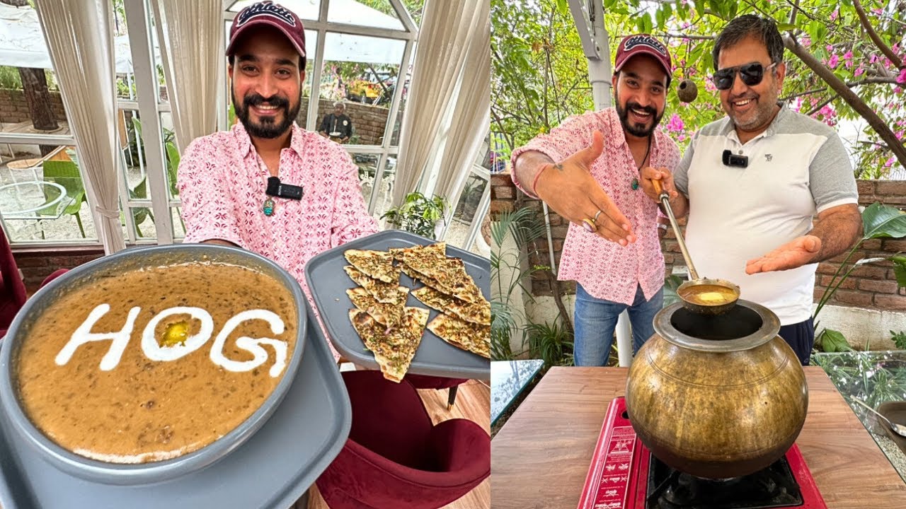 16 घंटे पकने वाली 5 Star Hotel ki Dal Bukhara अब Udaipur मैं | Recipe by Adil Pathan | Udaipur Food