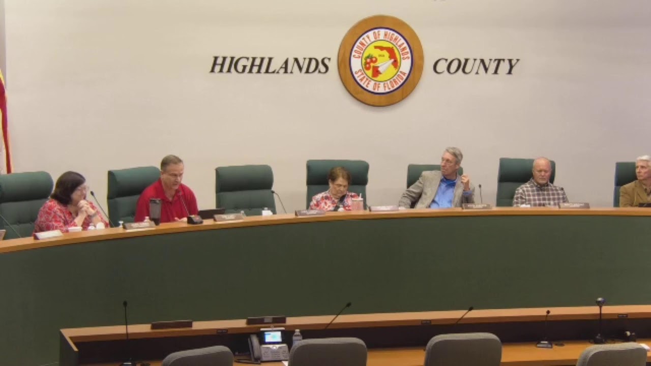 Highlands County Board of County Commissioners Live Stream