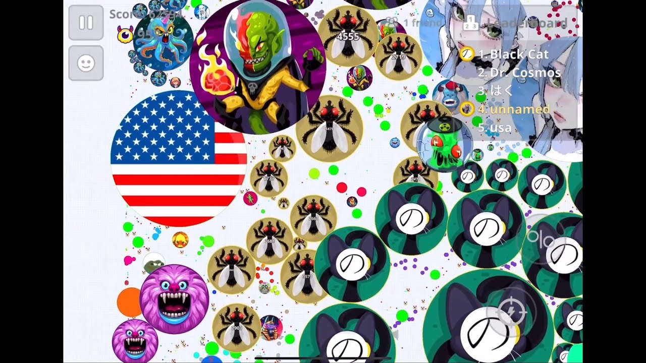 [Agar.io Mobile] Рыдающий ад охоты на скумбрию;;