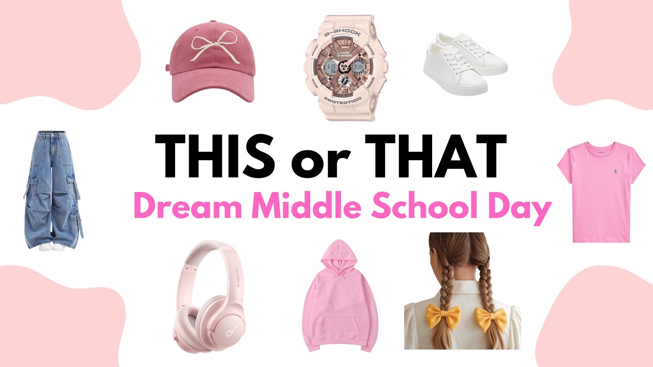 Build Your DREAM Middle School Day | THIS or THAT Challenge 🎒✨