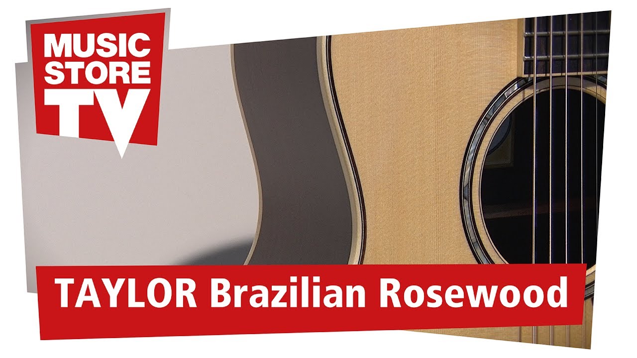 TAYLOR Guitars Brazilian Rosewood Gitarren aus Rio-Palisander