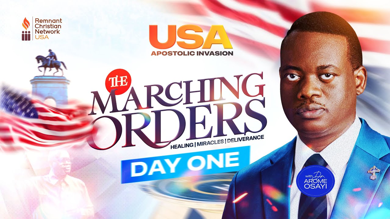 USA APOSTOLIC INVASION || THE MARCHING ORDERS || DR. AROME OSAYI || DAY 1 || 22-08-25