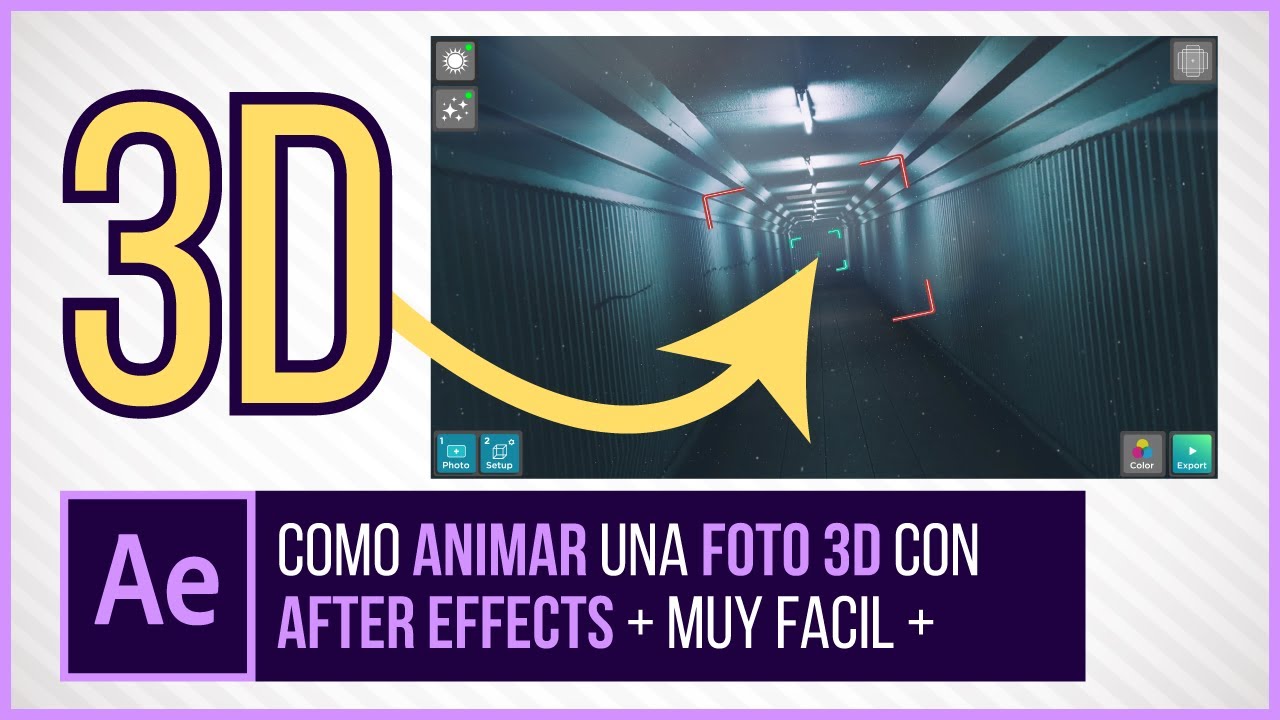 Como ANIMAR una FOTO 3D con AFTER EFFECTS // [Volumax - 3D Photo Animator] - JonathanRijoBlog