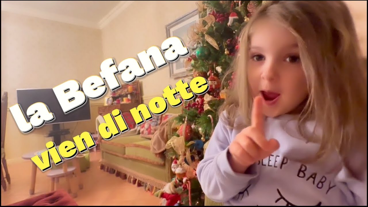 Rachele aspetta la Befana