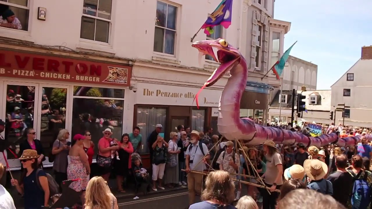 Mazey day Cornwall (Golowan festival)2018