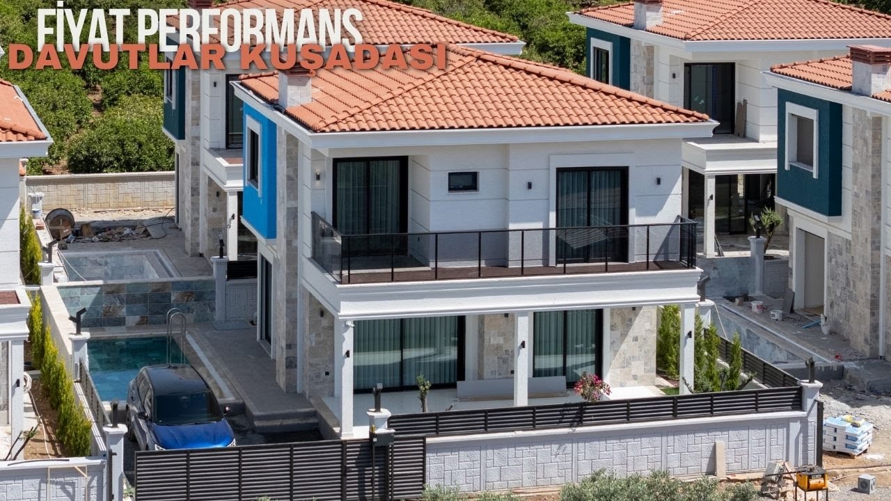 Kuşadası Davutlar’da Tatil ve Yatırım İçin En İyi Seçenek! Denize Yakın Villa Tanıtımı 