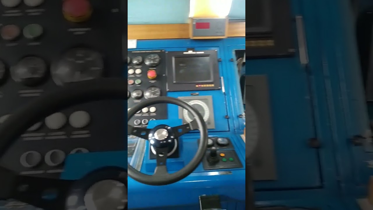 inside of C-144 boat,patrol vessel, indian coast guard