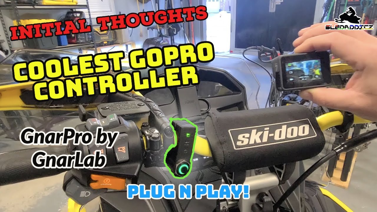 COOLEST GOPRO CONTROLLER FOR A SNOWMOBILE
