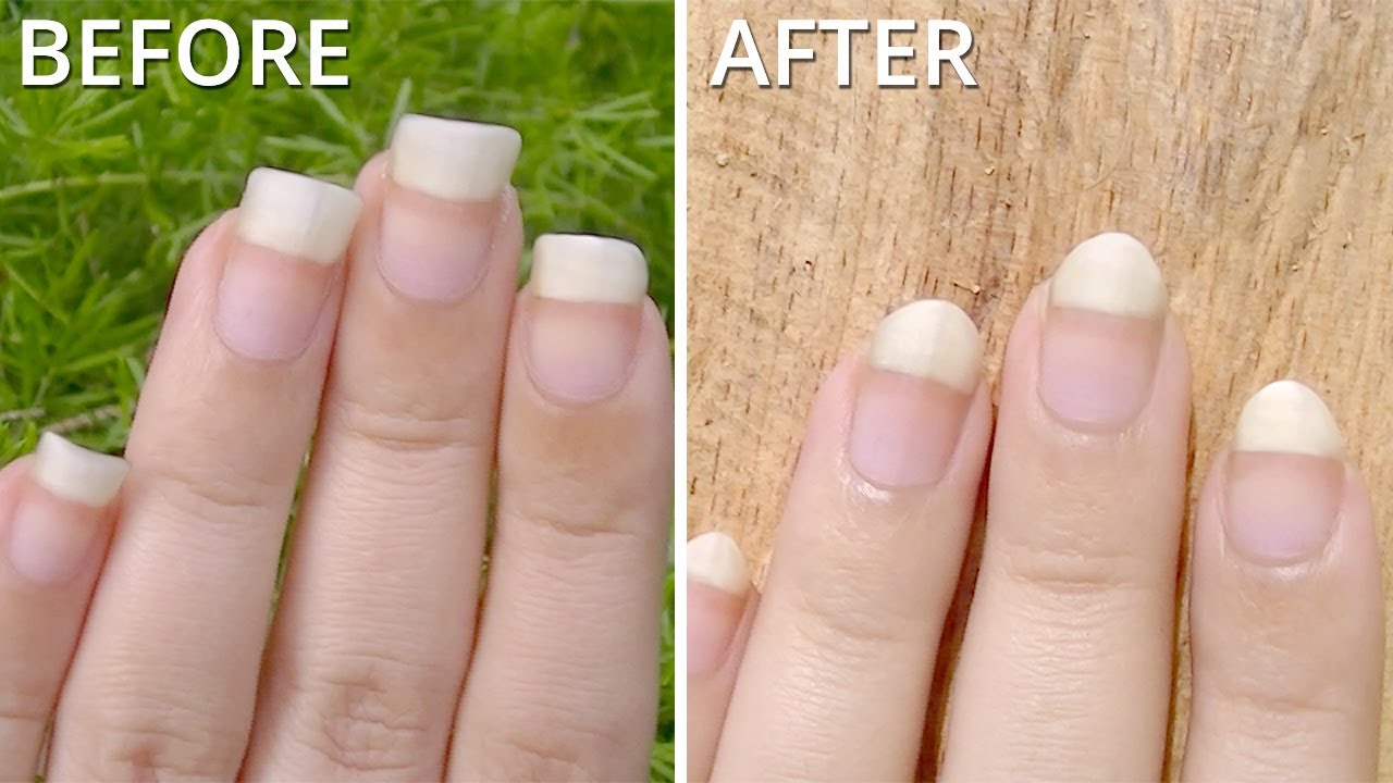 2 Ways! How to File your Nails Pointy/Almond | madjennsy (Requested)