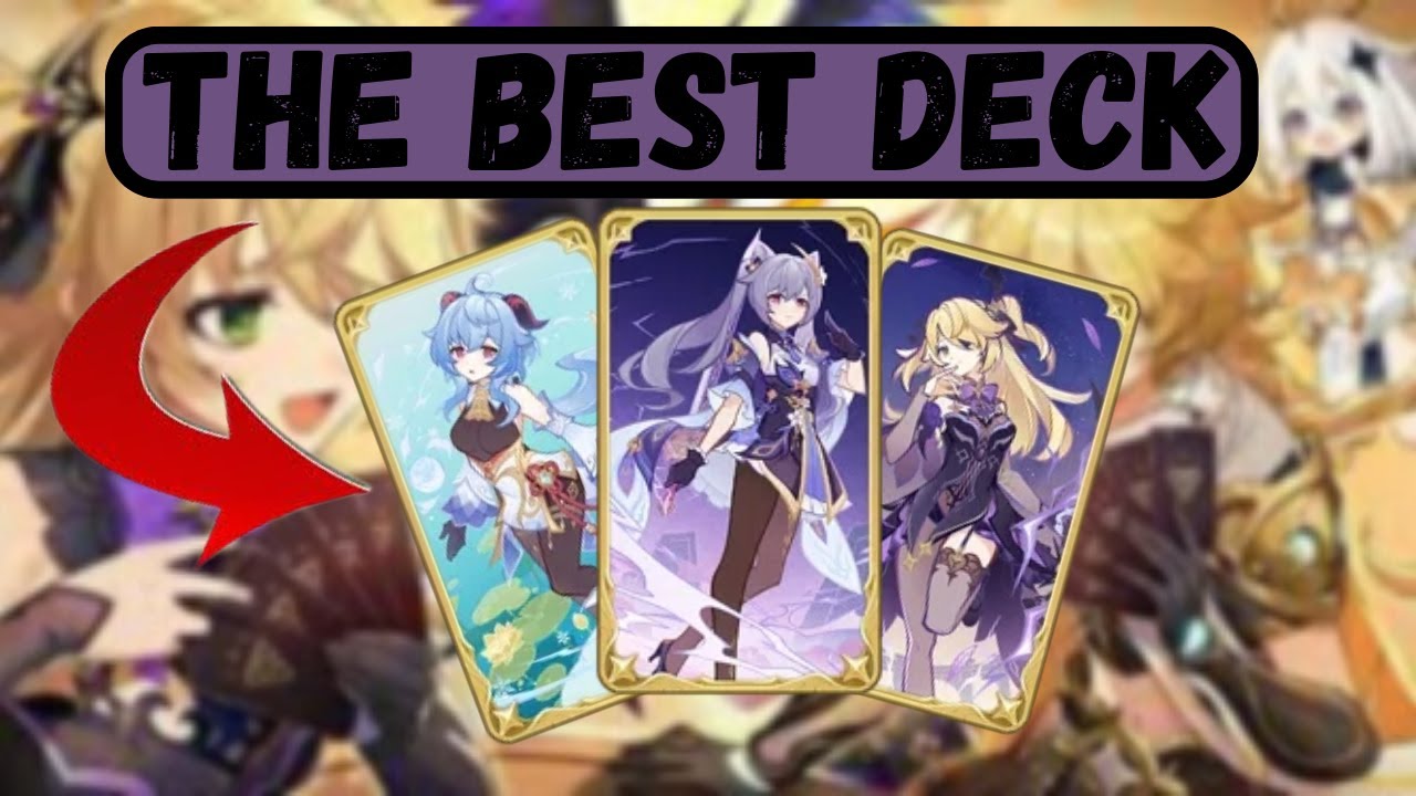 The BEST Deck in Genshin Impact TCG | Ganyu + Keqing + Fischl | Genius Invokation TCG | Genshin