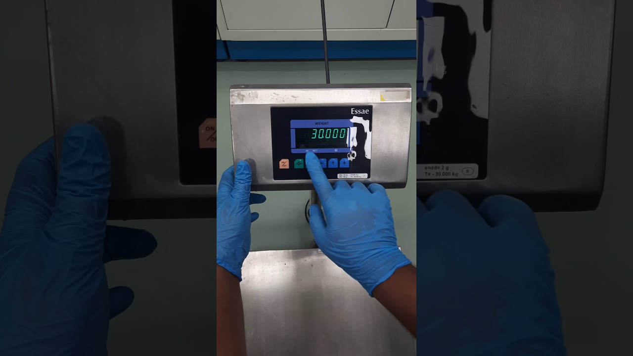 Essae DS451 - Weighing Machine Calibration in Tamil
