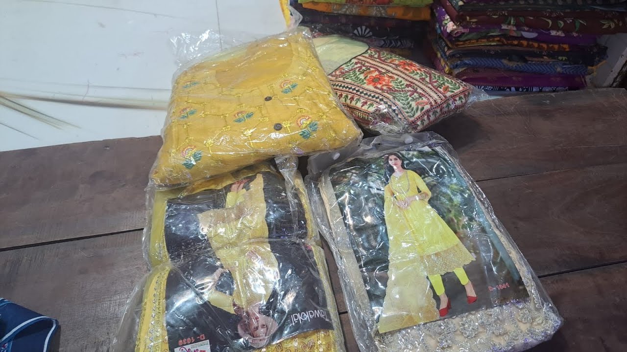 মাত্র ৫৫০ ও ৬৫০ টাকায় গর্জিয়াস সব কাজ করা গাউন ও ফোর পিস কালেকশন 🥰🥰🥰- না নিলে মিস 