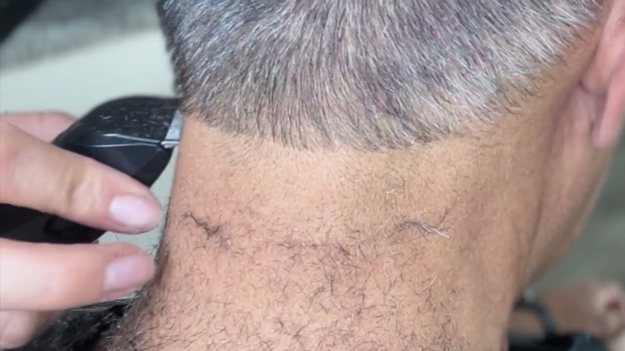 CORTE DE PELO DE HOMBRE CON MAQUINA PASO A PASO | CABELLO CHINO| PARA PRINCIPIANTES