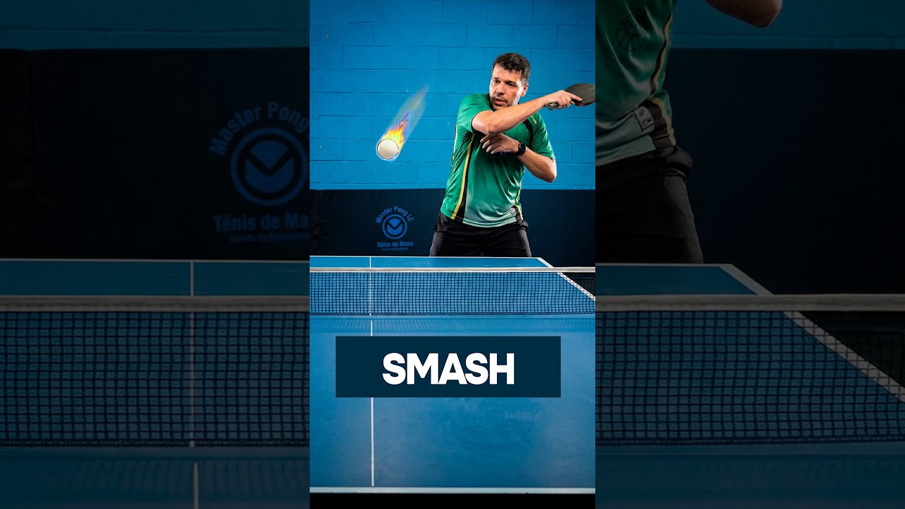 SMASH: O GOLPE MAIS FORTE DO TÊNIS DE MESA!