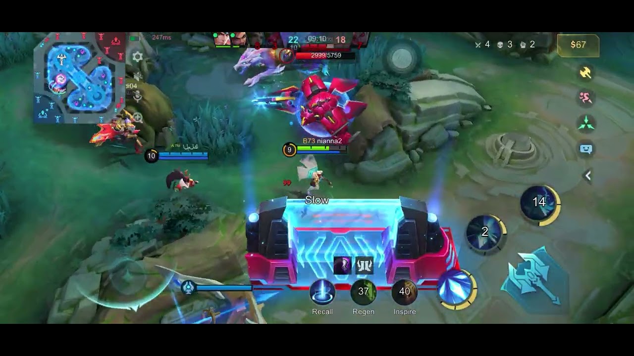 MIYA RANK SOLO // DAPET MUSUH TEMBOK #mobilelegends #mlbb 