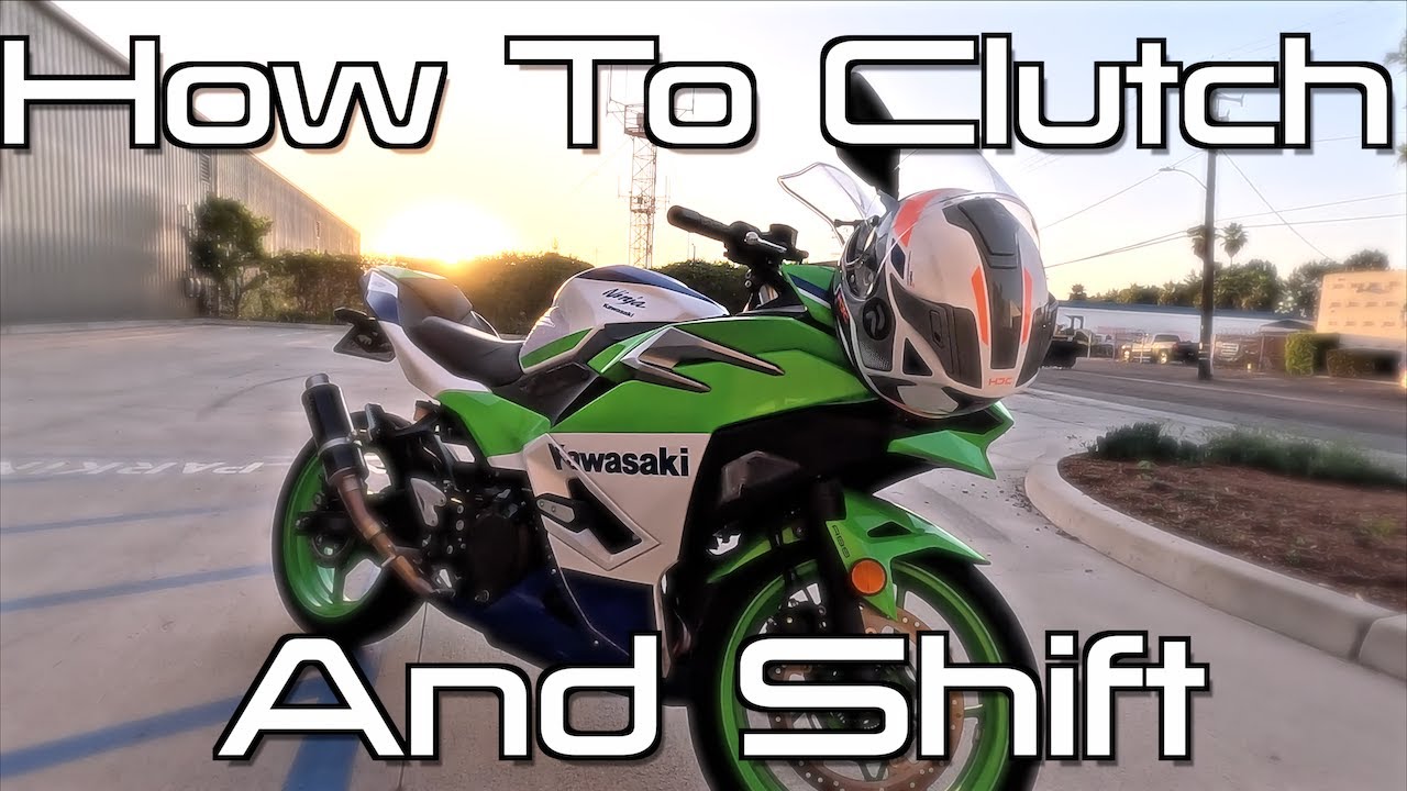 Ninja 500 Beginner How to Shift Motorcycle