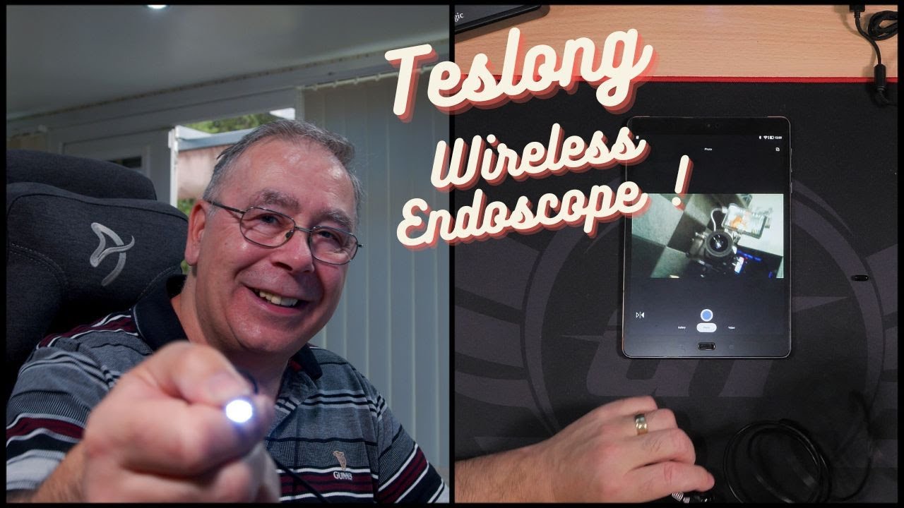 Teslong Wireless Endoscope Unboxing & Review | WiFi Camera with Light | 2.0MP Semi-Rigid Borescope