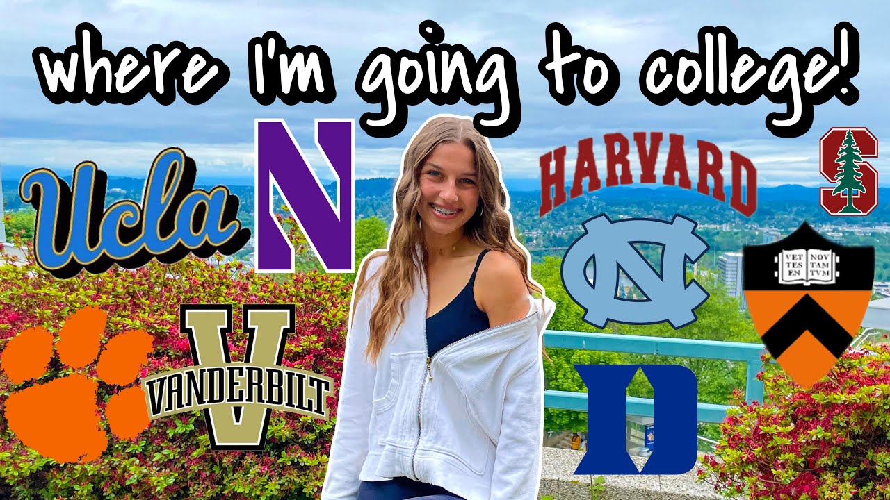 WHERE I&rsquo;M GOING TO COLLEGE! REVEAL🎉 | K5 Sisters