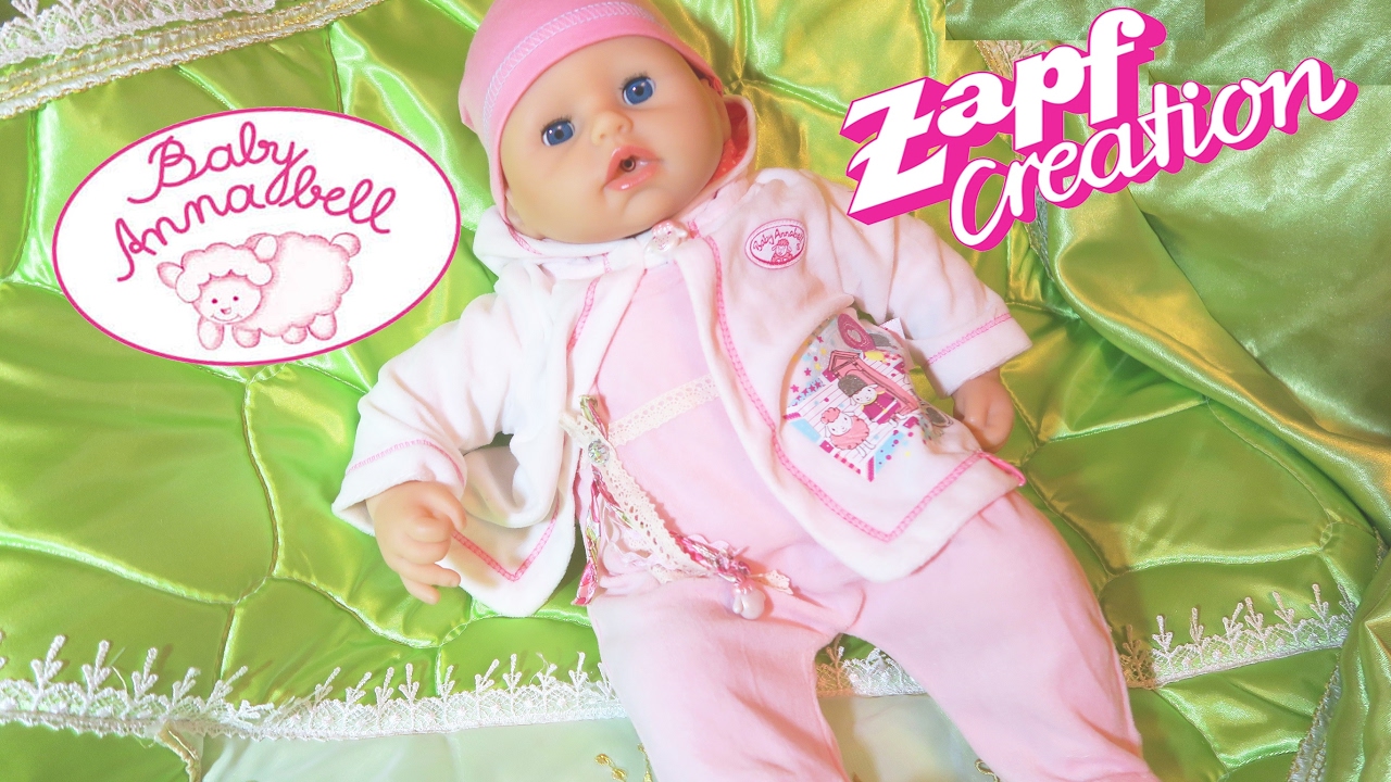 Распаковка и обзор одежды для куклы Беби Анабель Doll Baby Annabell Видео с куклой для девочек