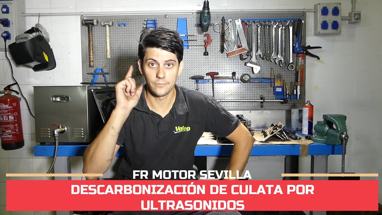 DESCARBONIZACIÓN DE CULATA CON MÁQUINA DE ULTRASONIDOS.