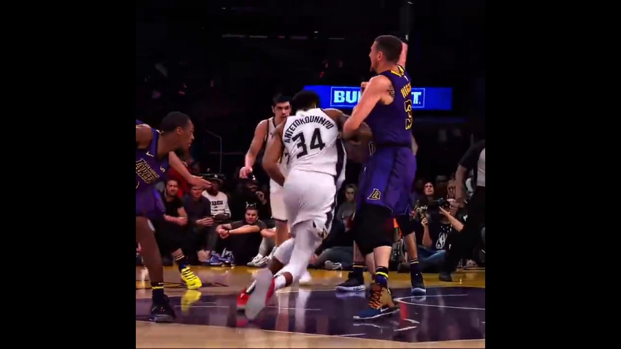Giannis Antetokounmpo the art of Giannis's dunks 