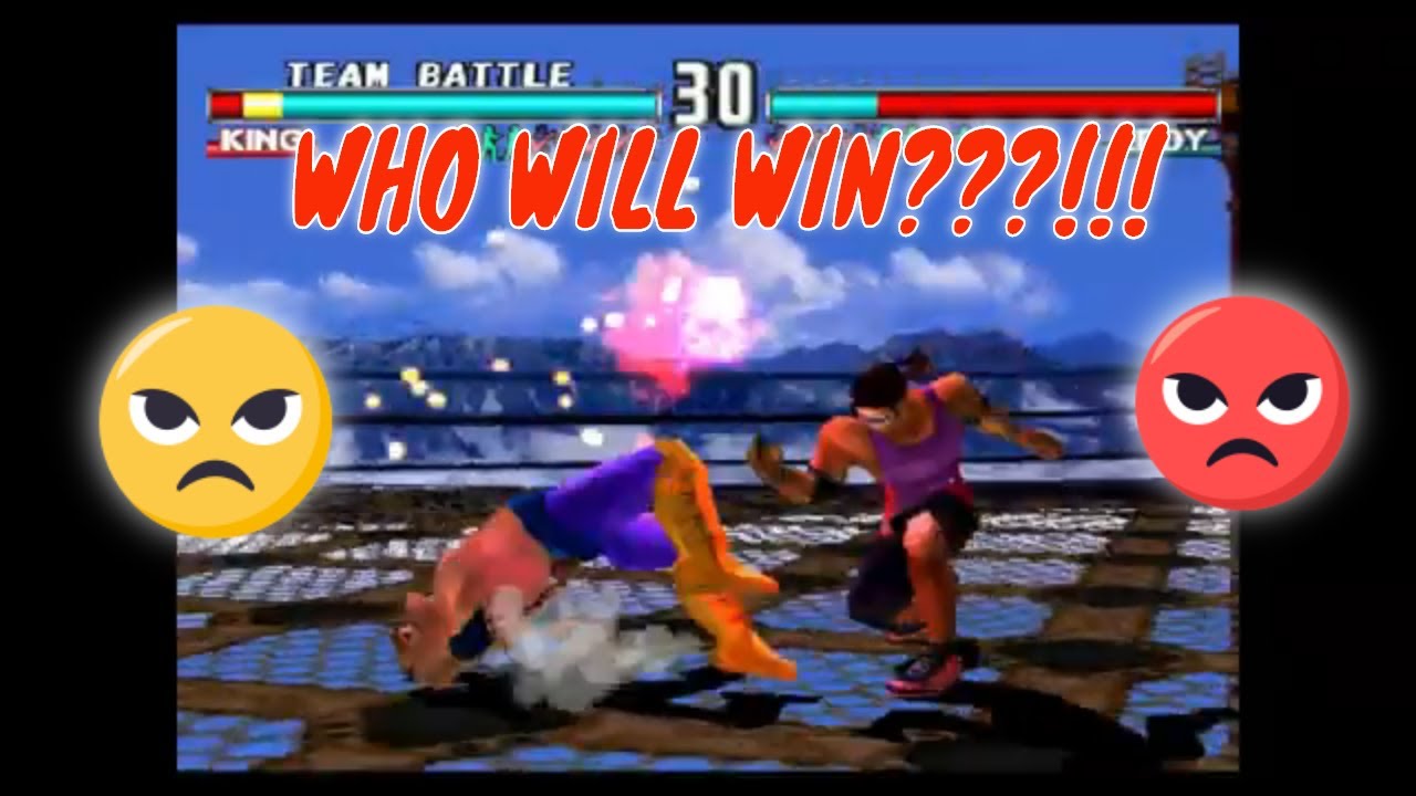 Tekken 3: 8 V 8 Team Battle #3 | Selected | 2 Players vs
