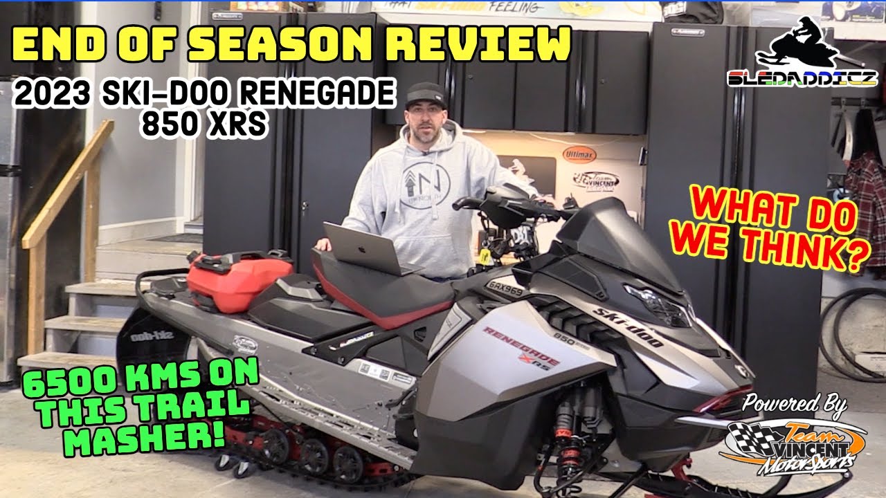 2023 Ski-Doo Renegade X-RS 850 | End of season review | 6500 kms of trail mashing heaven!