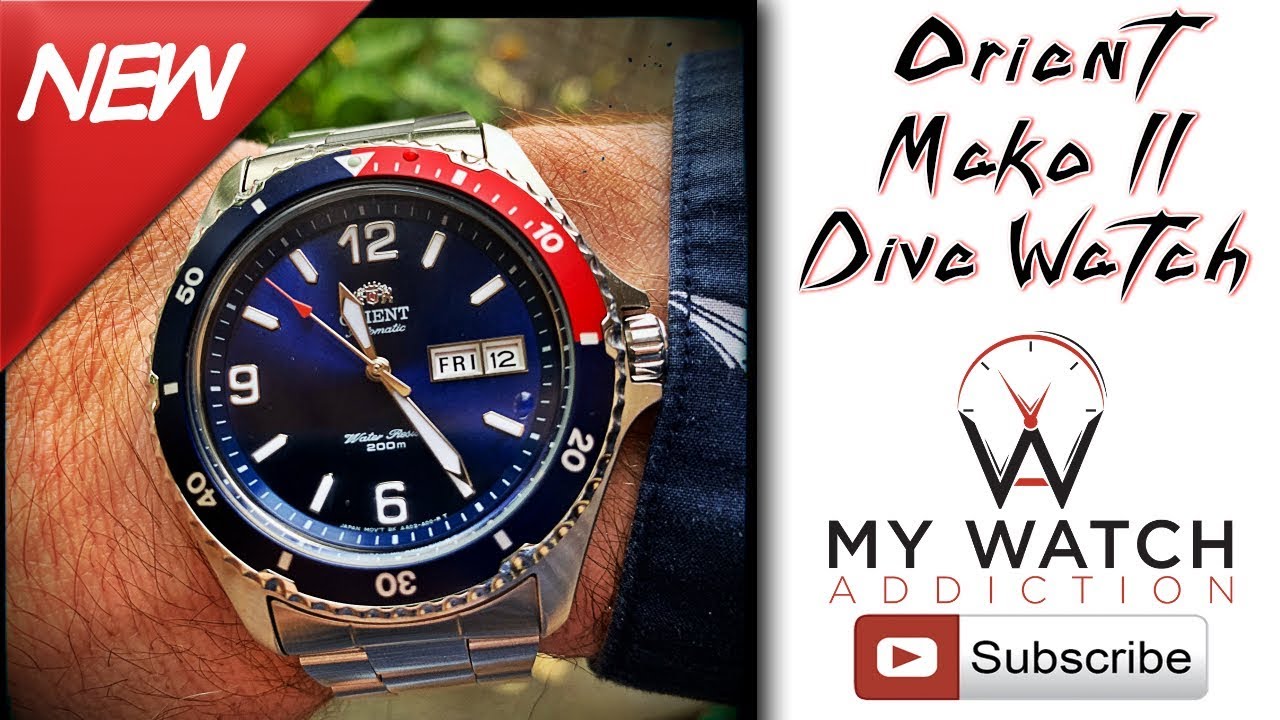 Orient Mako II Pepsi - Cheap Dive Watch Review