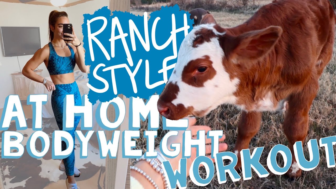 WEEKEND IN MY LIFE | Welcome to Ross Ranch & 30 minute at home BODY WEIGHT WORKOUT