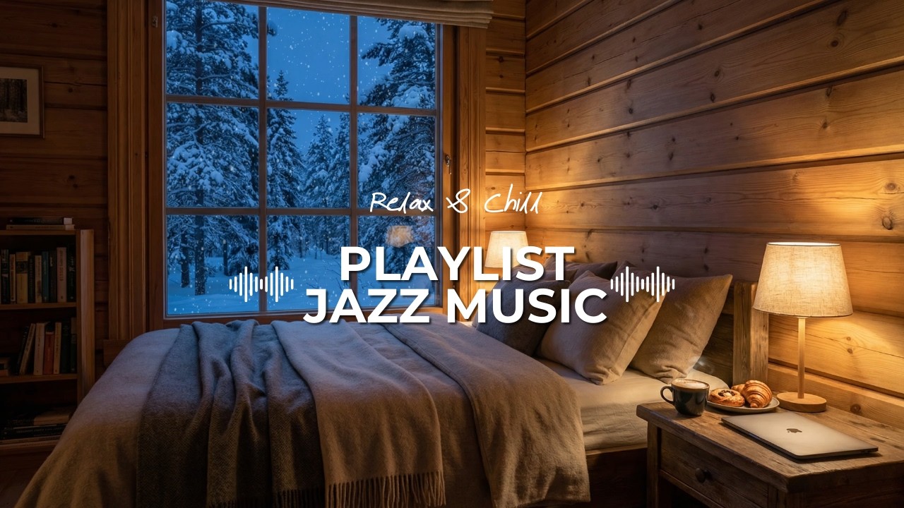 Late Evening Jazz Playlist Music – Cozy Background Sounds for Work Breaks