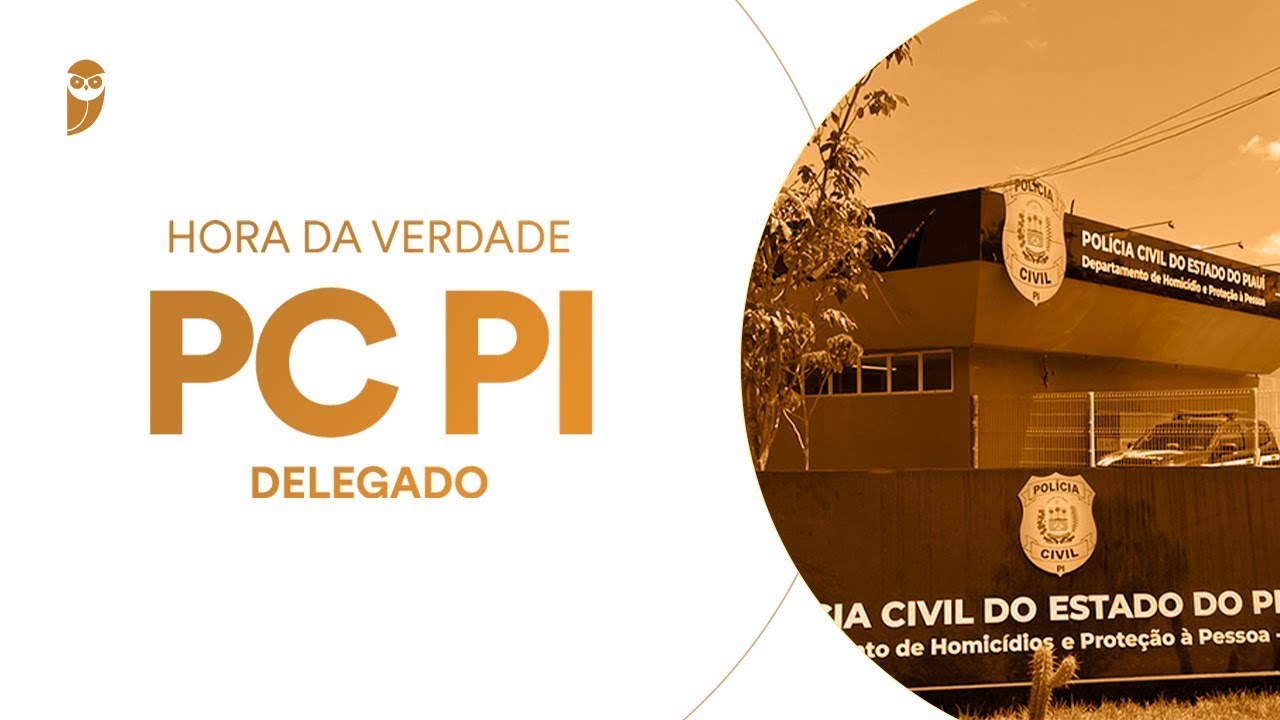 Curso Hora da Verdade: PC PI (Delegado): Direito Processual Penal - Professora Laryssa Soares