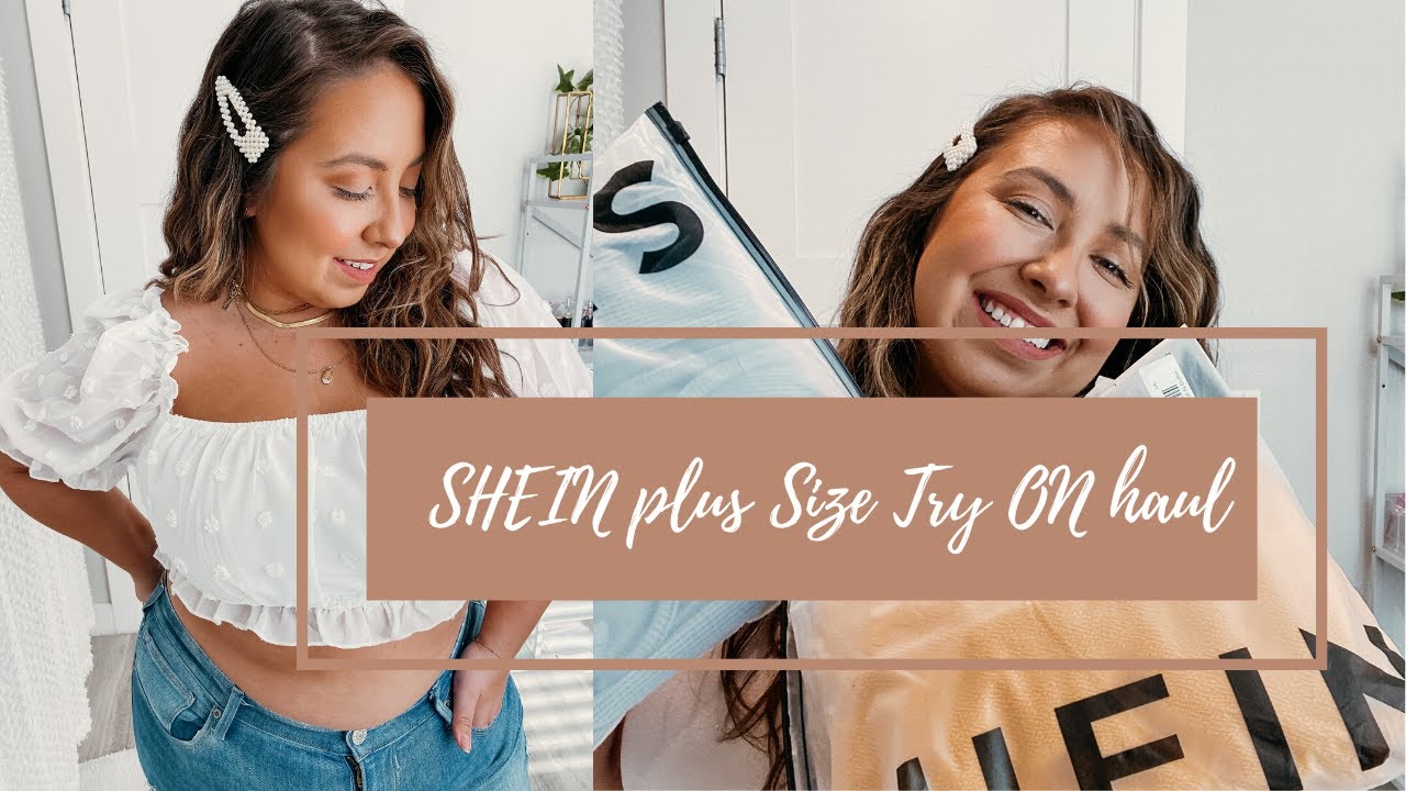 SHEIN Plus Size try on haul | ~ My sister picked all my items! Surprise Curvy Haul!