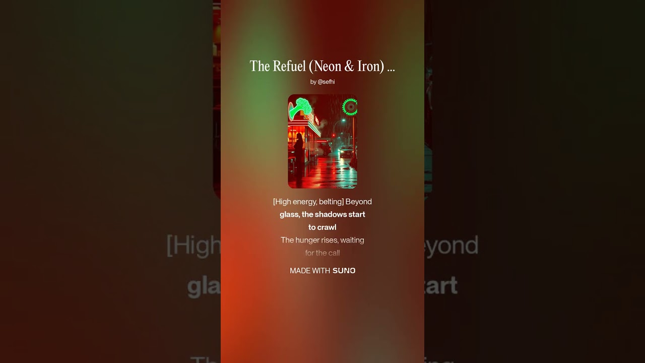 The Refuel (Neon & Iron) (Djenty Synthwave)