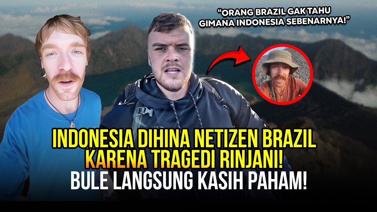 Wisata Indonesia Dihina Netizen Brazil! Bule Langsung Kasih Paham Sampai Kena Mental!