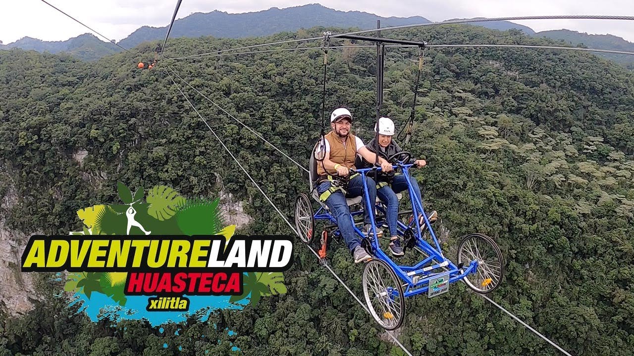 PARQUE DE AVENTURAS EXTREMAS EN LA HUASTECA POTOSINA / XILITLA PUEBLO MÁGICO