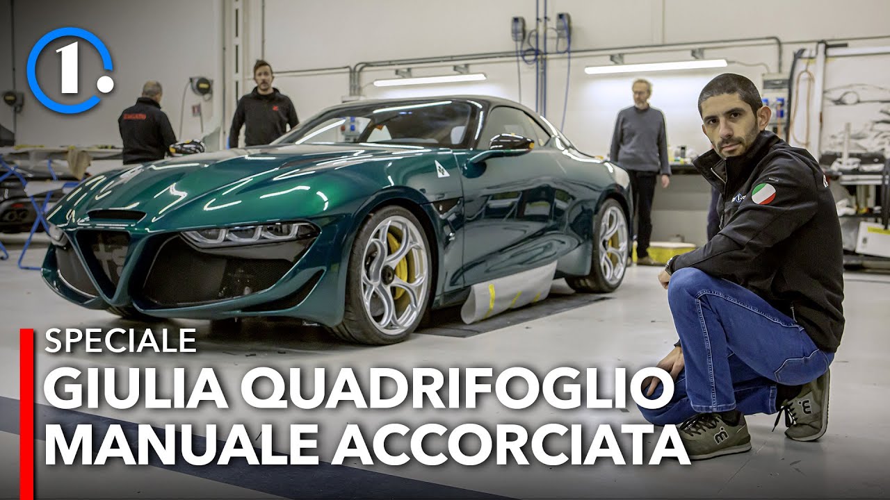 Alfa Romeo Giulia SWB Zagato, una COUPÉ QUADRIFOGLIO da 540 CV