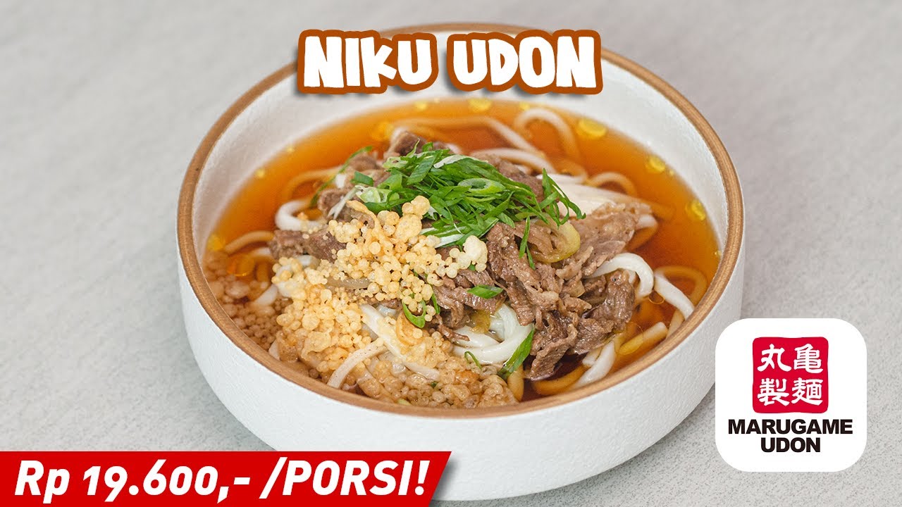 Mirip Banget ! Resep Niku Udon ( Marugame Udon )