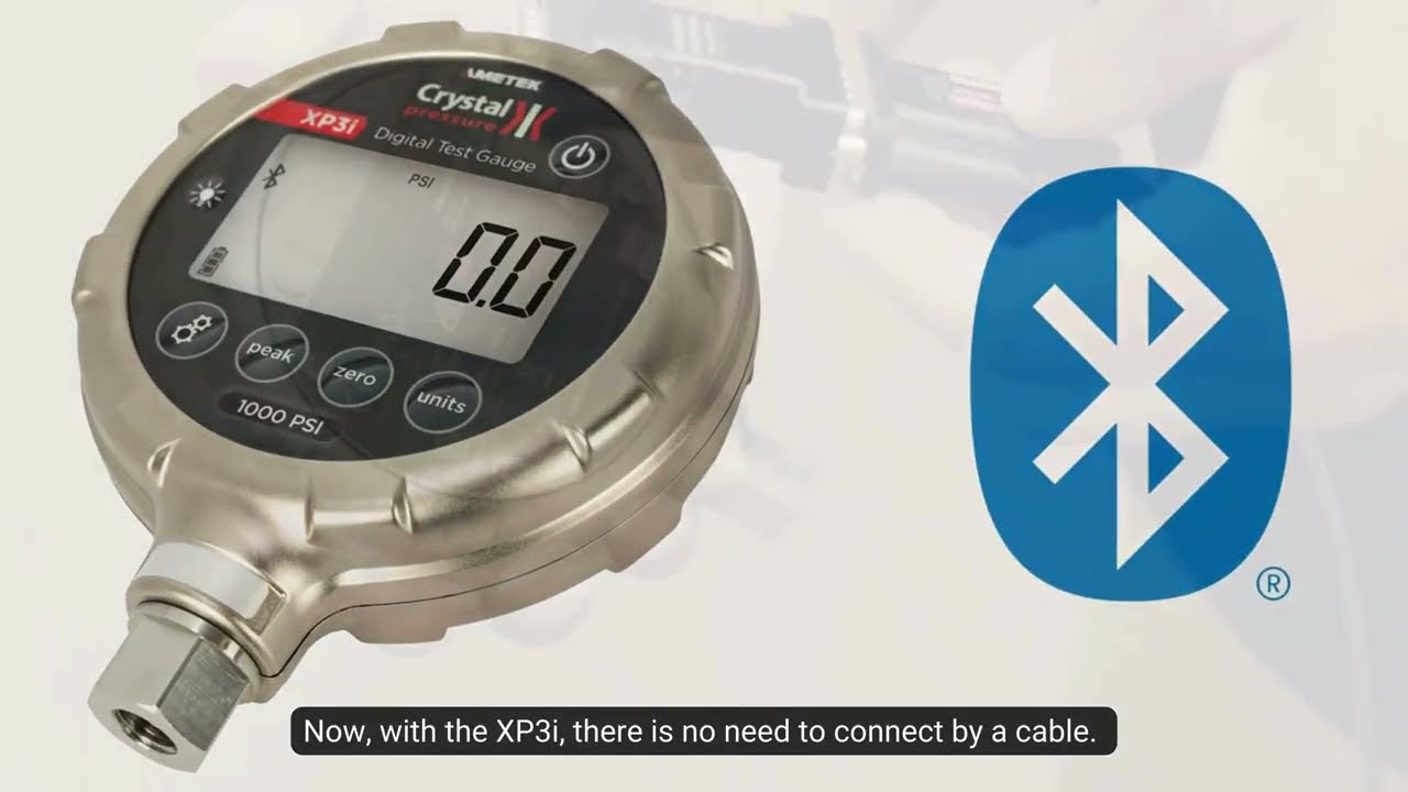 The New XP3i Digital Pressure Gauge from Crystal Engineering