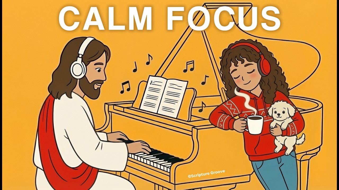 Jazz for Work & Study ☕ Psalms II | Modern Groove Christian Jazz 📖