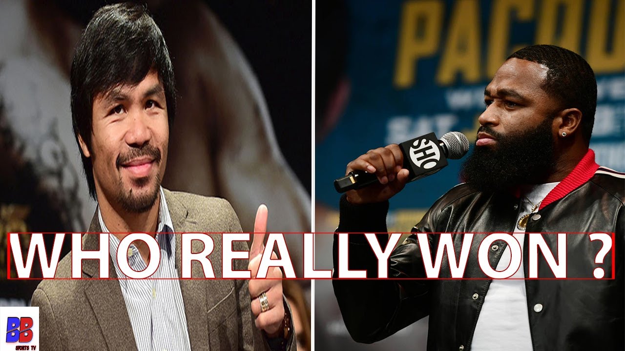 ADRIEN BRONER VS MANNY PACQUIAO WHO REALLY WON ? GUEST (EVERYTHING BOXING & SPORTS)