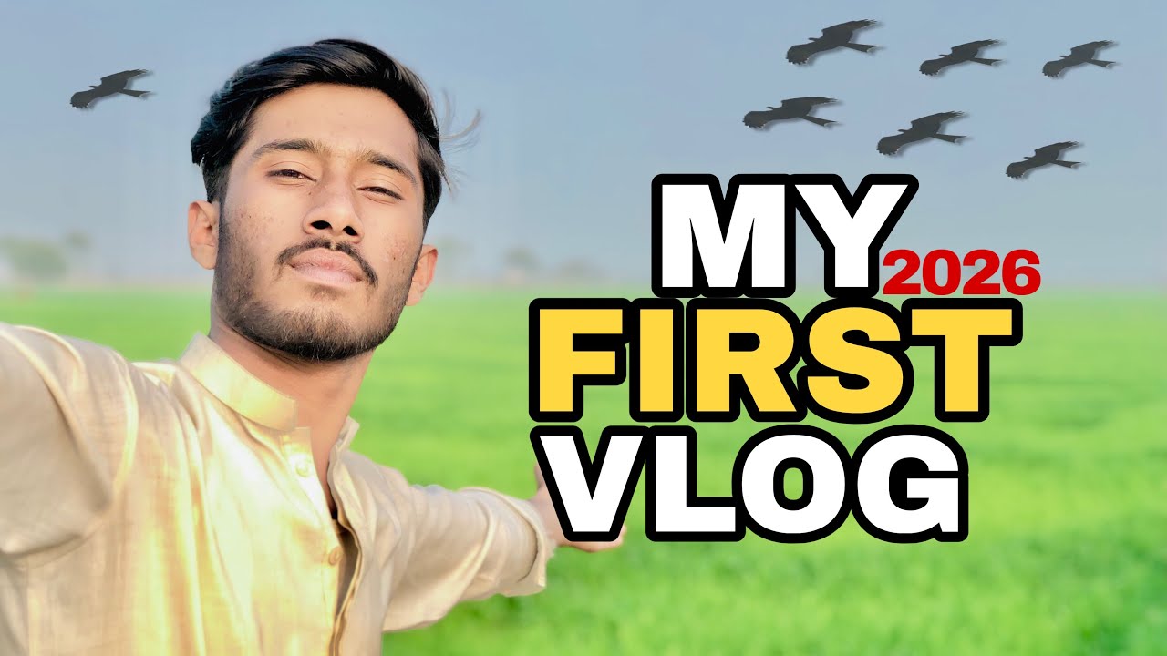 MY FIRST VLOG BRAND 2026 