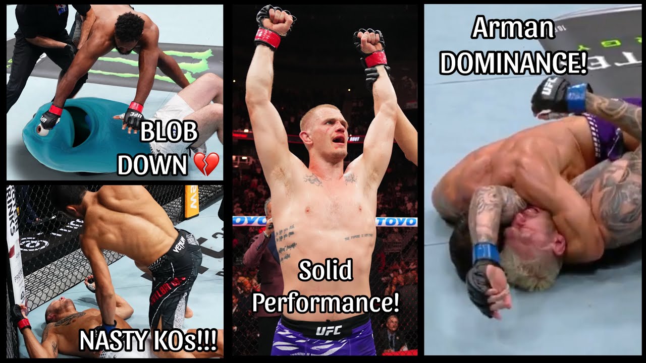 UFC Fight Night Qatar: Tsarukyan vs Hooker Recap and Reactions (INSANE KOs, Arman Dominance + More!)