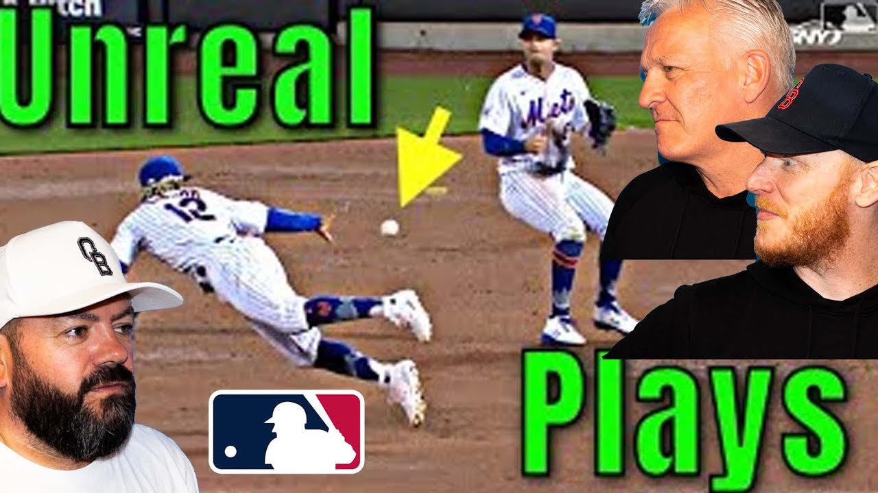 MLB - Unreal Plays REACTION!! | OFFICE BLOKES REACT!!